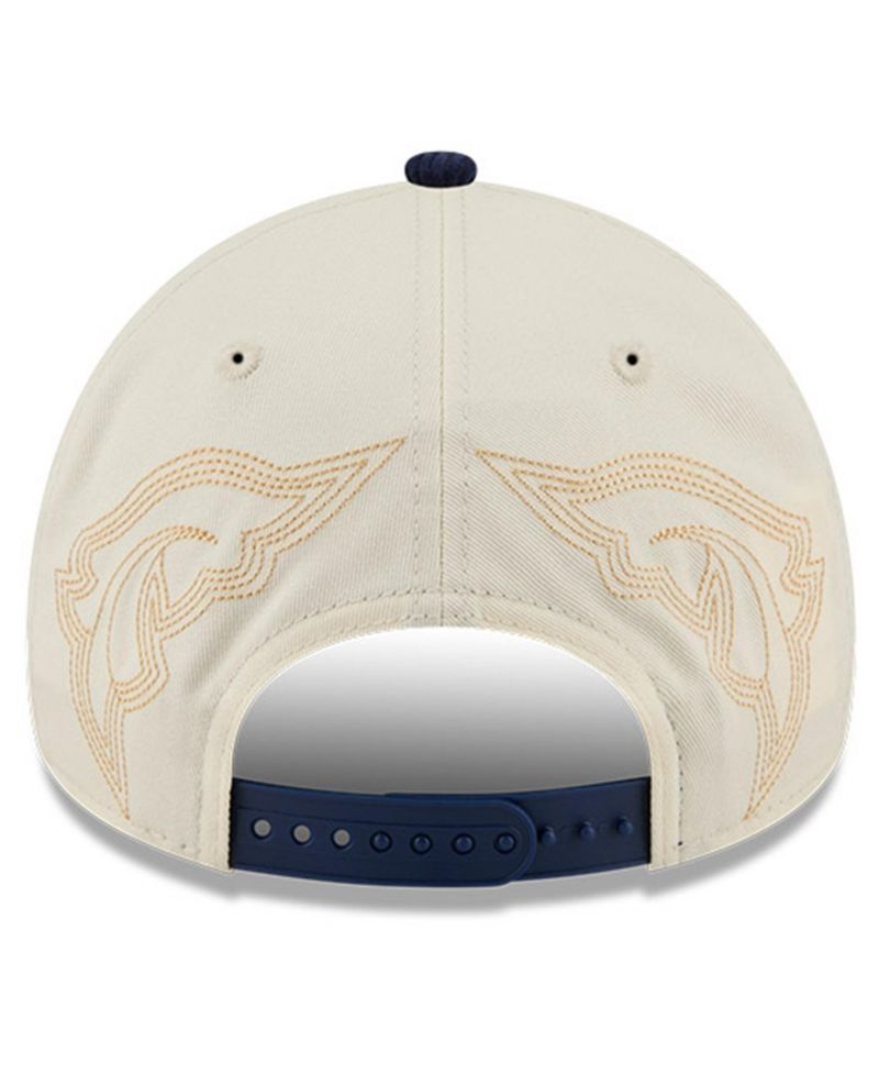Men's Stone Milwaukee Brewers Western Stitch 9FORTY A-Frame Adjustable Hat