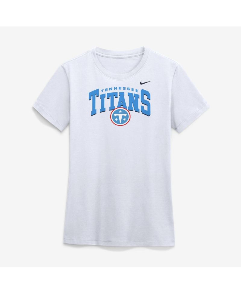 Women's White Tennessee Titans Arch T-Shirt