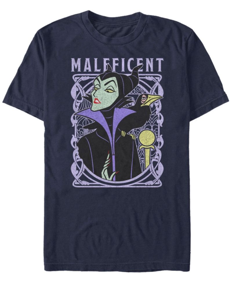 Men's Maleficent Color Short Sleeve Crew T-shirt