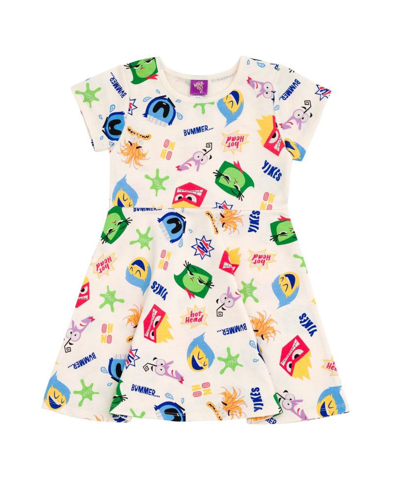 Girls Nightmare Before Christmas French Terry Skater Dress