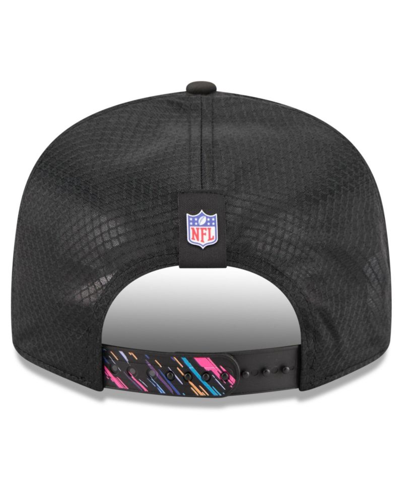 Men's Black Cleveland Browns 2026 NFL Cruical Catch 9SEVENTY Adjustable Trucker Hat