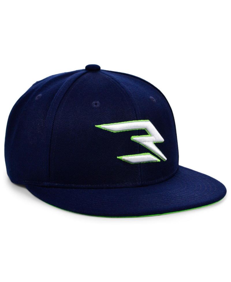 Men's Navy, White Fashion Snapback Adjustable Hat