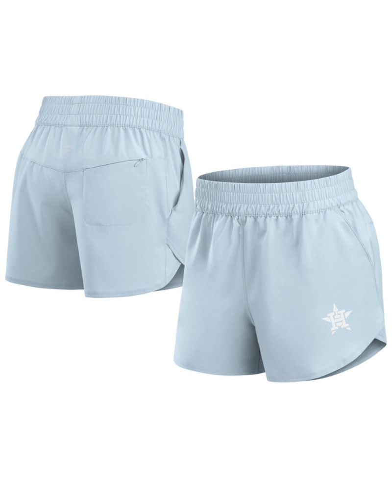 Women's Houston Astros Studio Woven Vibe Pull-On Shorts