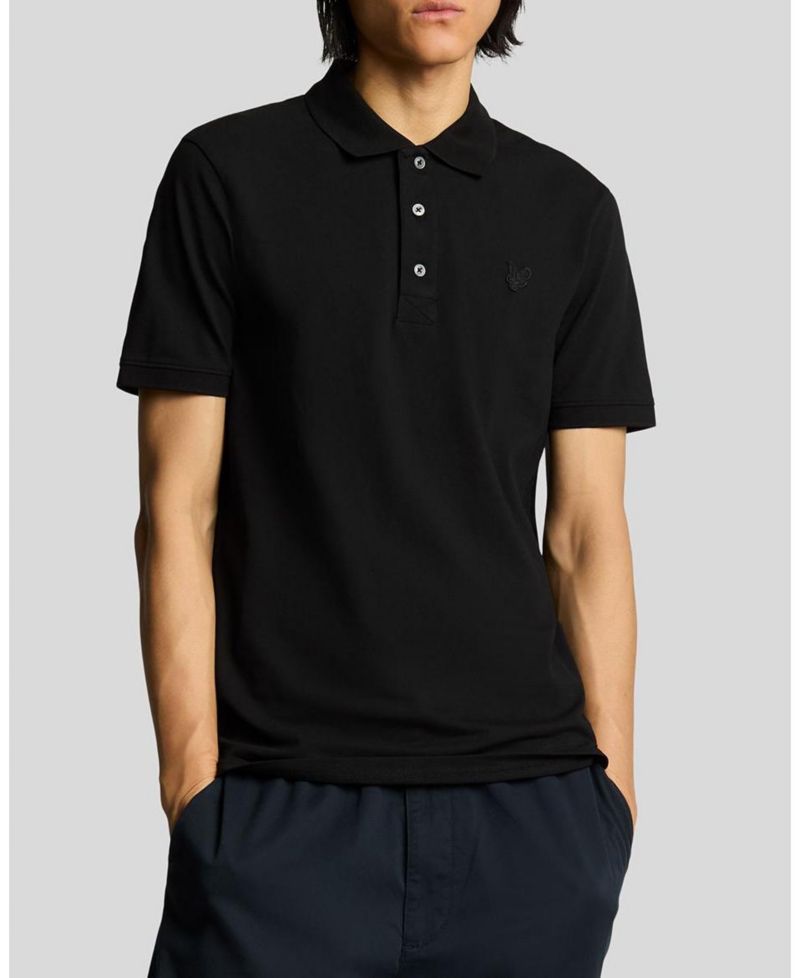 Men's Tonal Eagle Polo Shirt