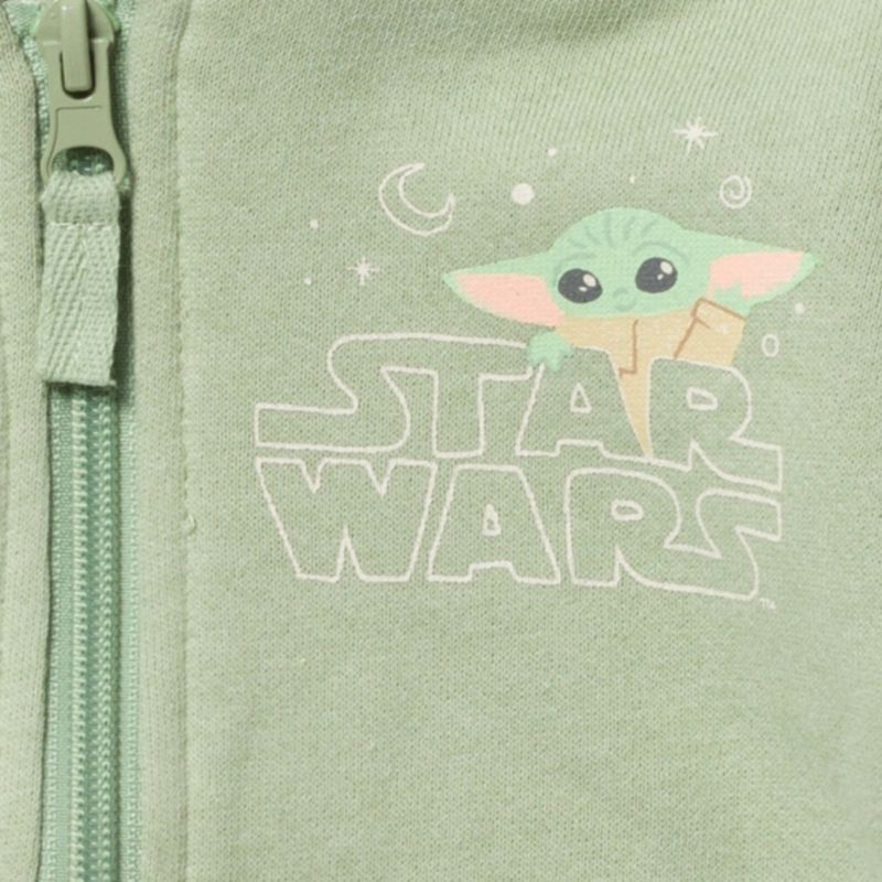 Toddler Boys The Mandalorian The Fleece Zip Up Hoodie Toddler|Child