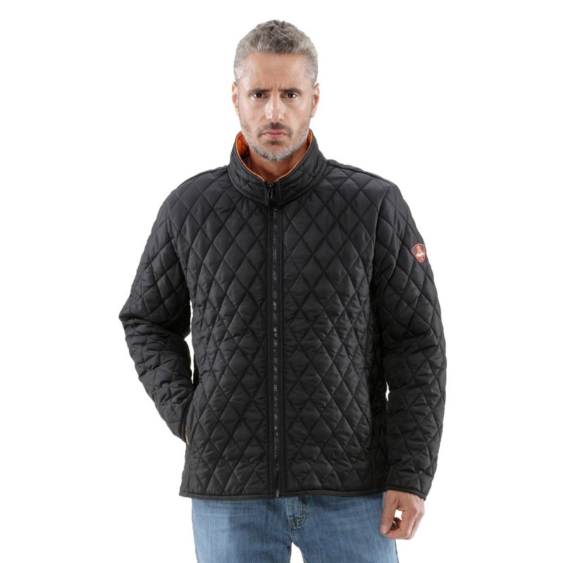 Men's Lightweight Diamond Quilted Jacket