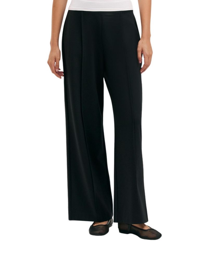 Women's Caryl Wide-Leg Pull-On Trousers