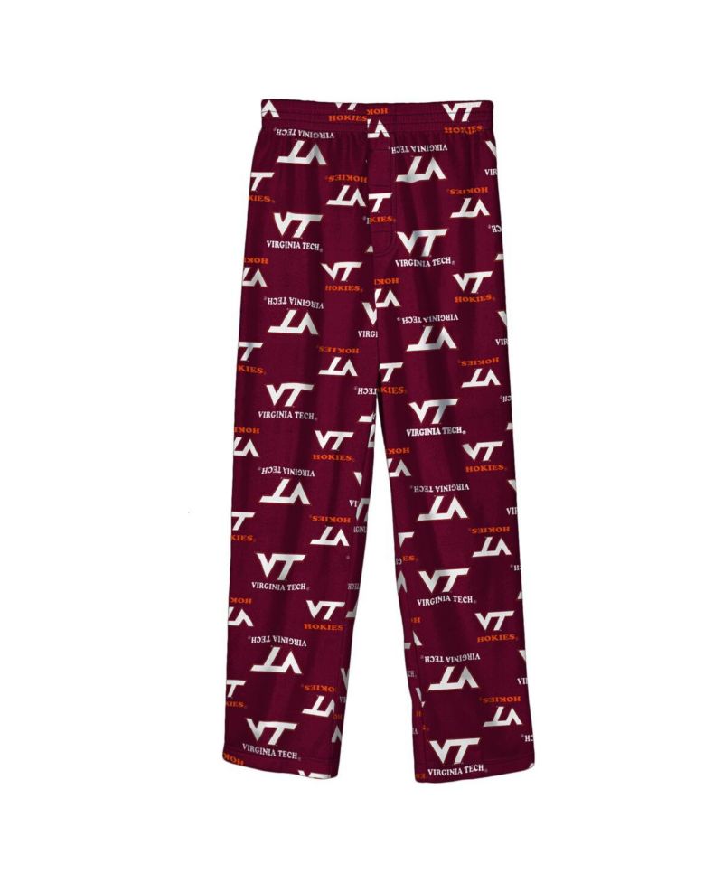 Big Boys and Girls Maroon Virginia Tech Hokies Team Pants