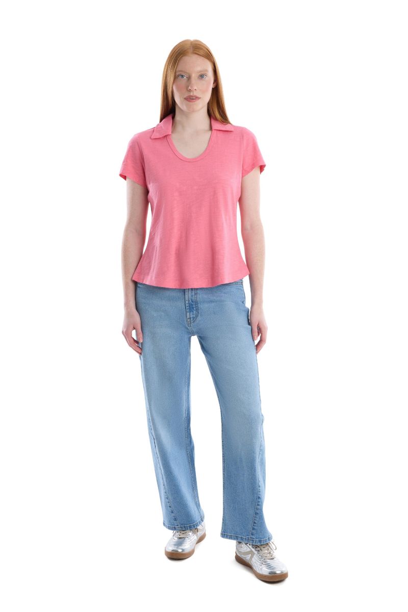 Women's Short Sleeve Polo Tee