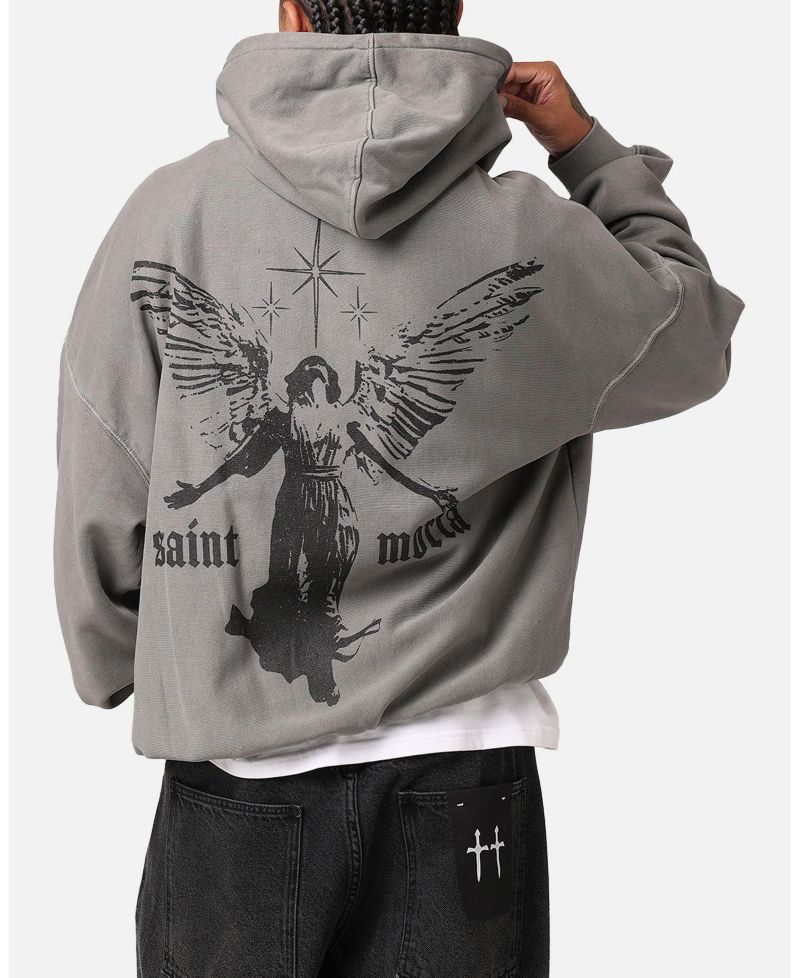 Men's Ethereal Hoodie Washed Charcoal