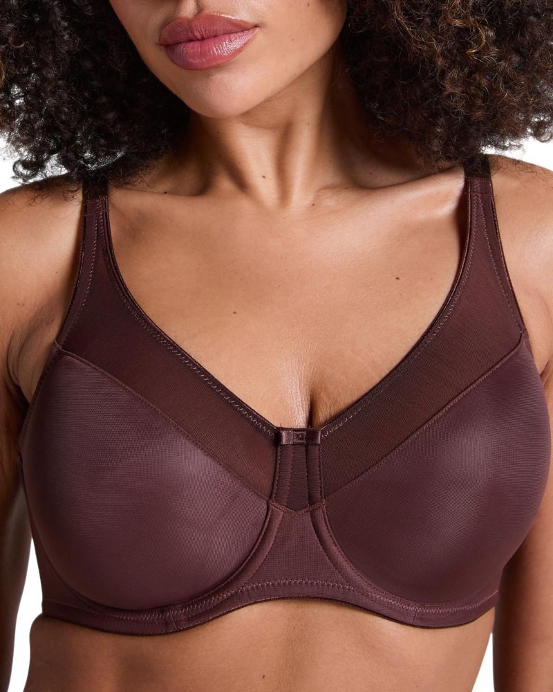 Hunkemoller Women's Nina Non-Padded Underwired Minimizer Bra
