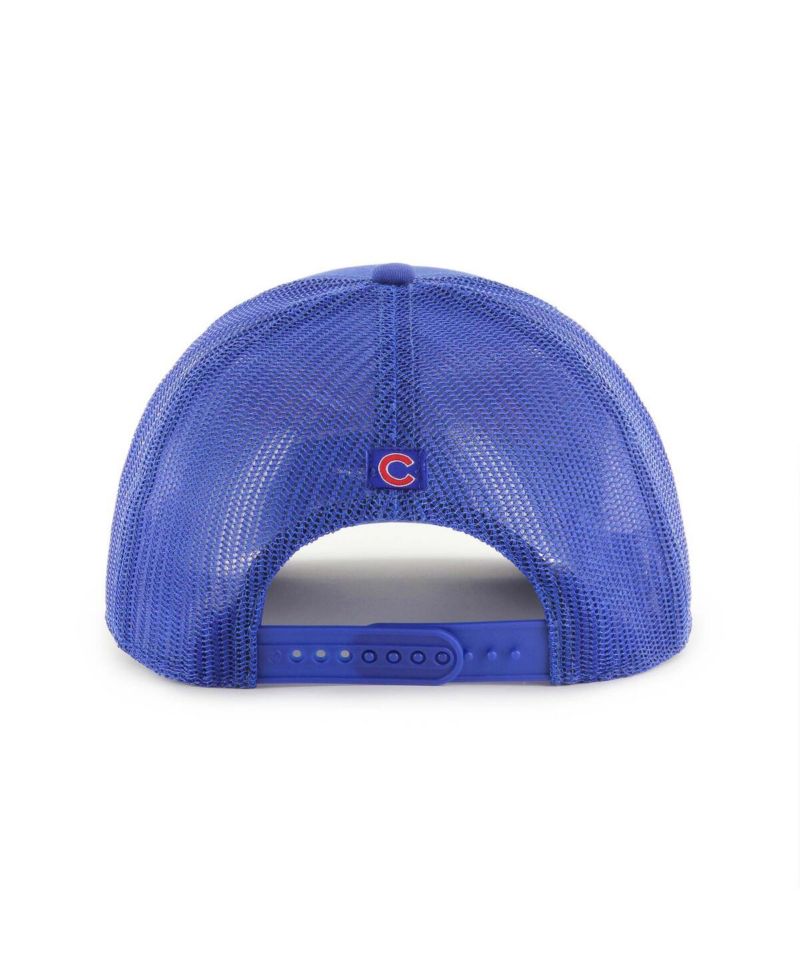Men's Royal Chicago Cubs Garner Trucker Adjustable Hat