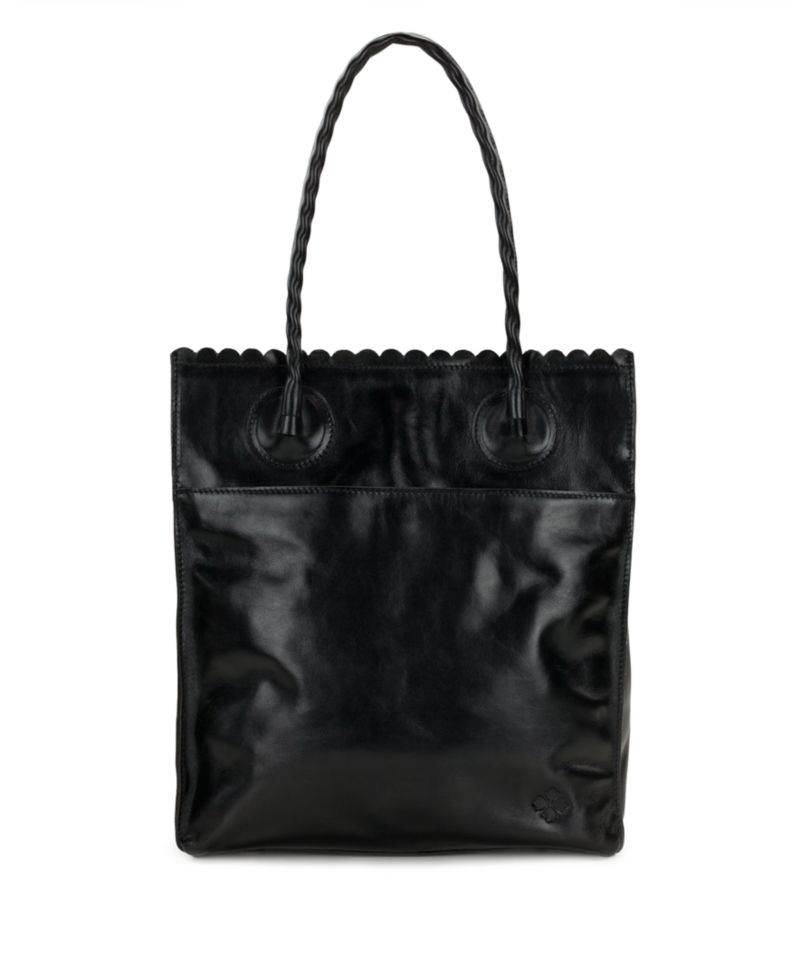 Cavo Mini Tooled Leather Applique Tote Handbag
