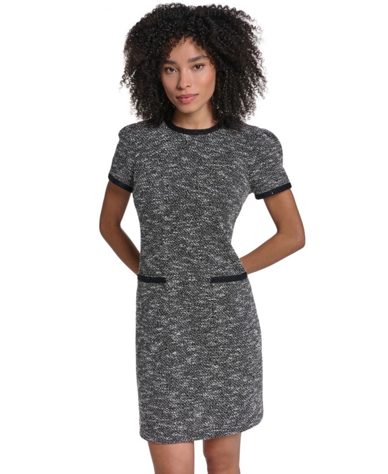 Women's Tweed Shift Dress