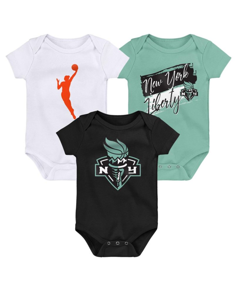 Baby Boys and Girls 3-Piece New York Liberty Destiny Creeper Set