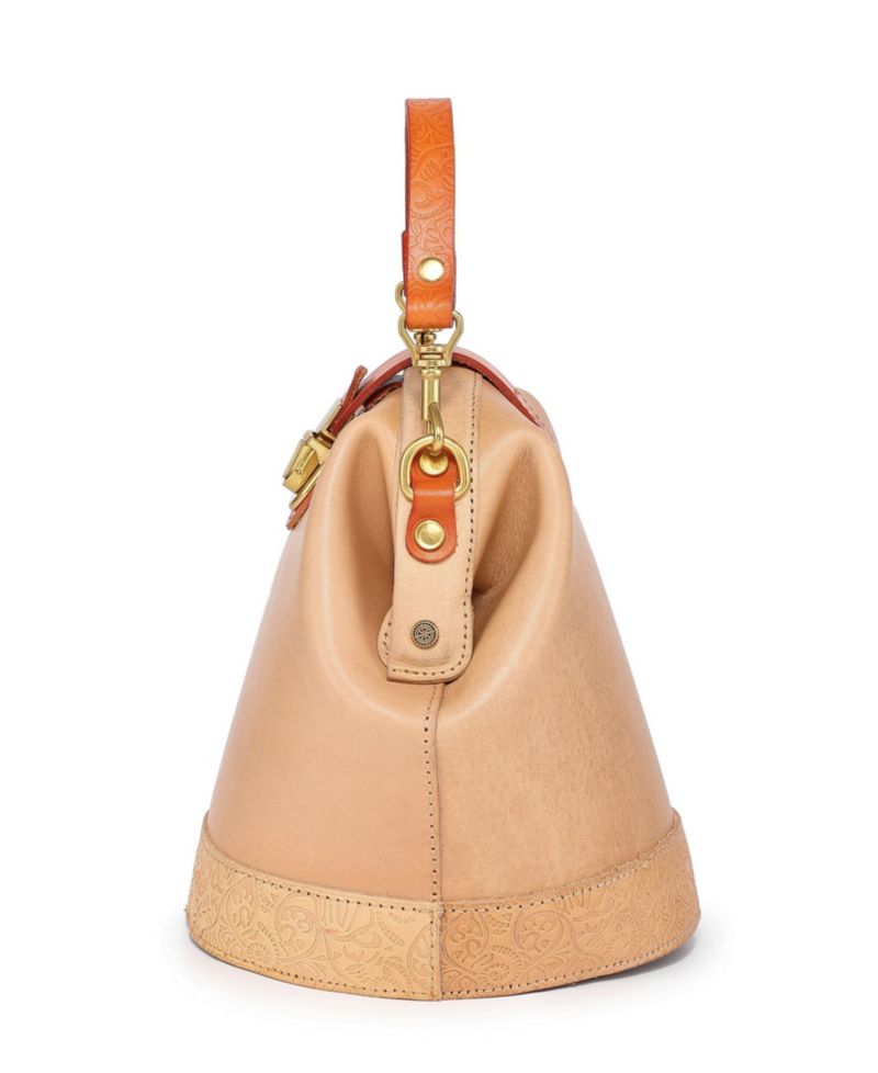 Doctor Mini Leather Bucket Crossbody Bag