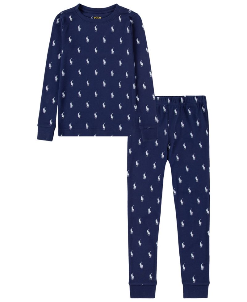 Boys' 4-7 Cotton Rib Pajama, 2-Piece Set