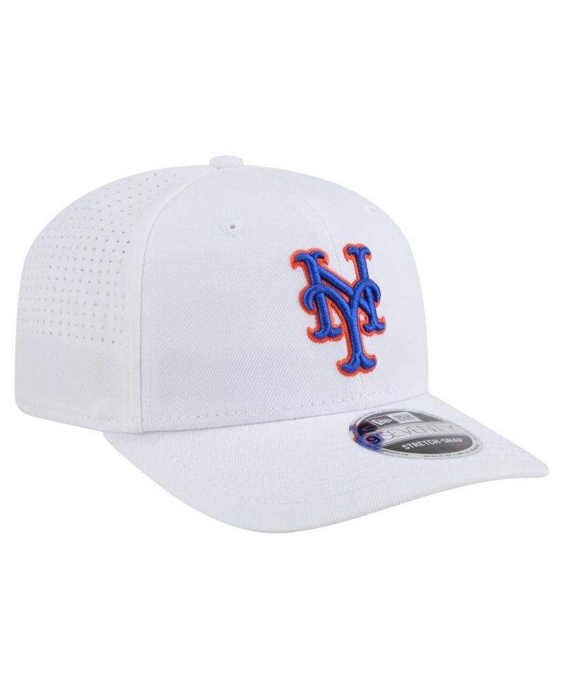 Men's White New York Mets COOLERA 9SEVENTY Adjustable Hat