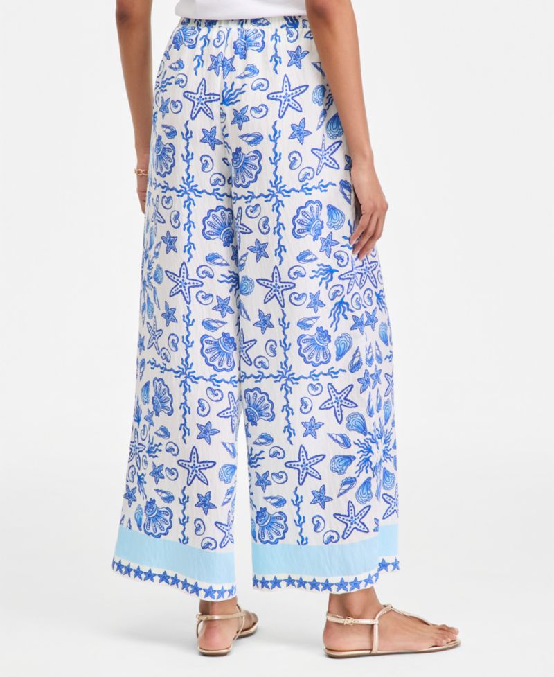 Women's Serene Shores Wide-Leg Pull-On Pants