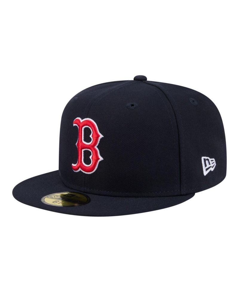 Men's Navy Boston Red Sox Hidden Hit 59FIFTY Fitted Hat