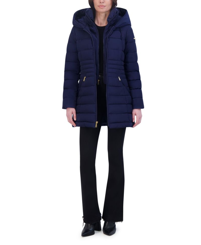 Women's Laundry By Shelli Sega Fitted Puffer Coat