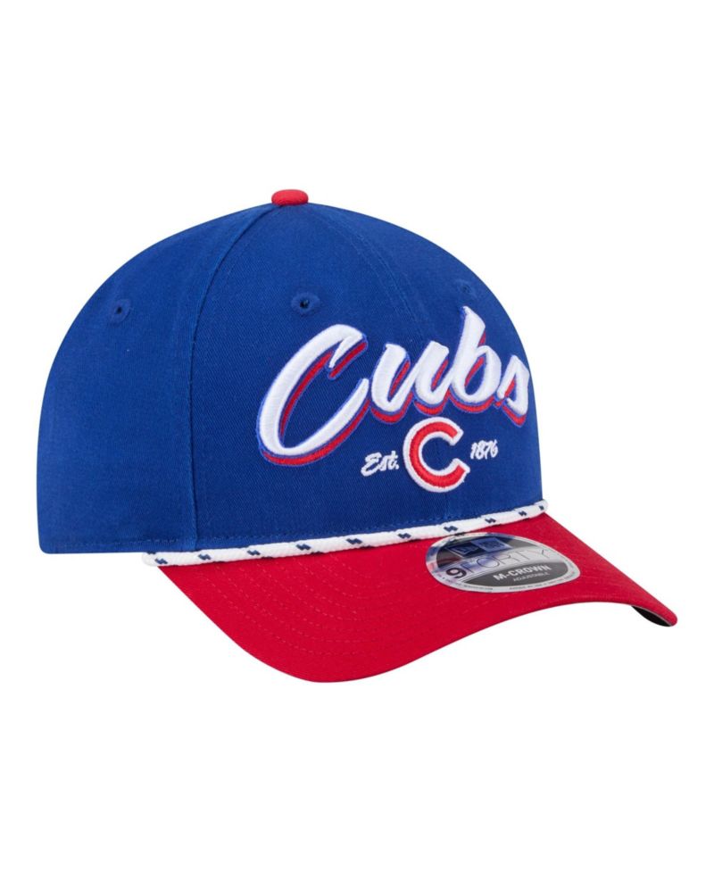 Men's Royal/Red Chicago Cubs Team Loyal 9FORTY M-Crown Adjustable Hat