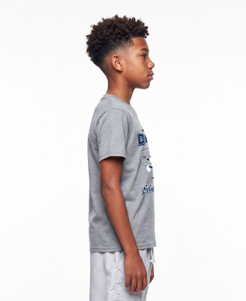 Big Boys and Girls Heather Gray Indianapolis Colts Disney X Champion T-Shirt