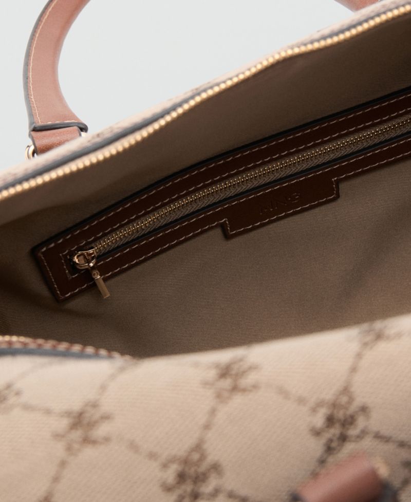Women's Logo Jacquard Bowling Bag