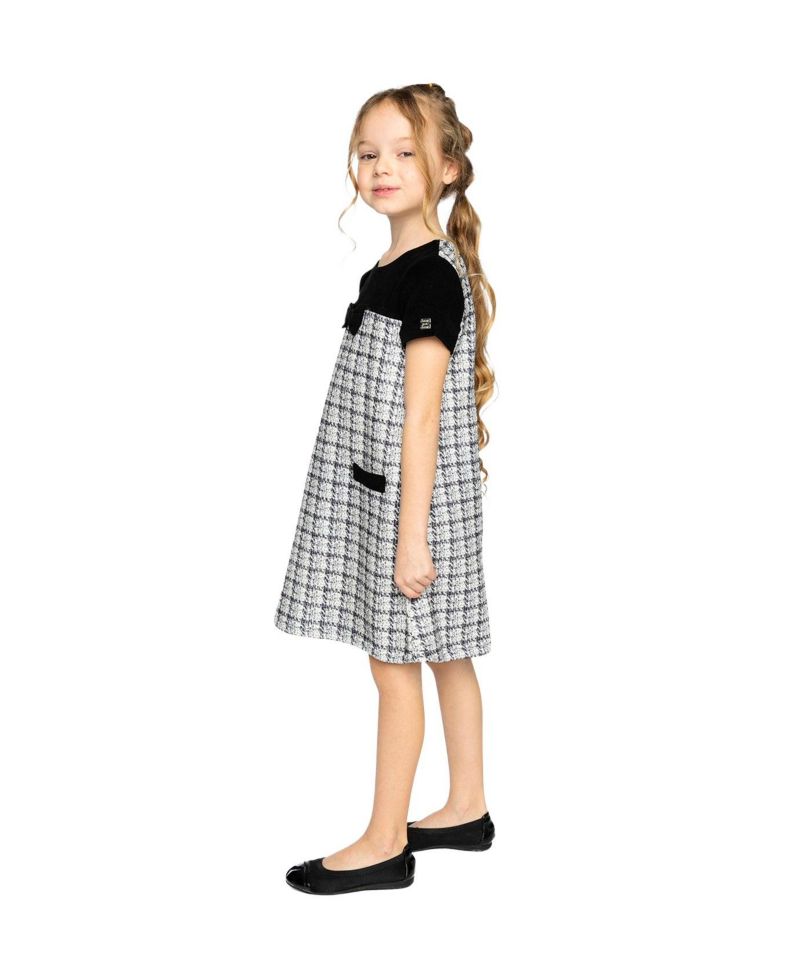 Big Girls (6-14) Sleeveless Knitwear A-Line Dress