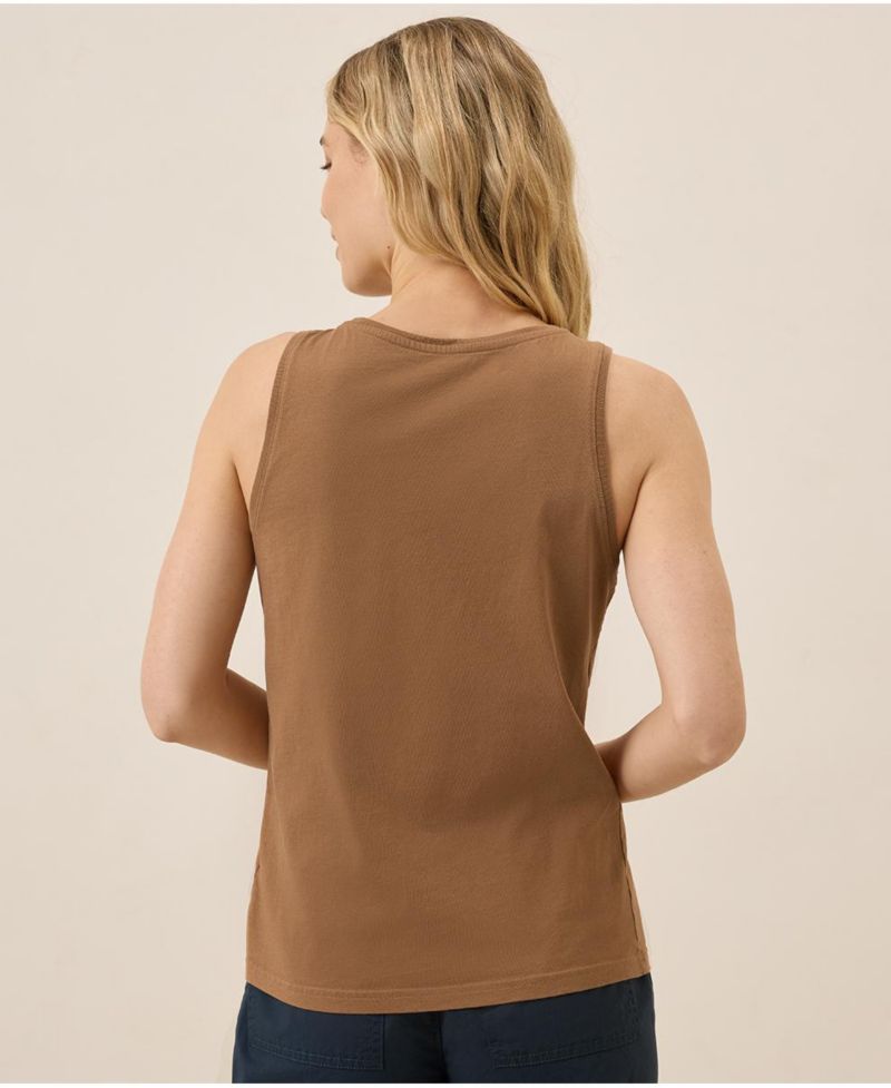 Women's Organic Cotton Softspun High Neck Tank