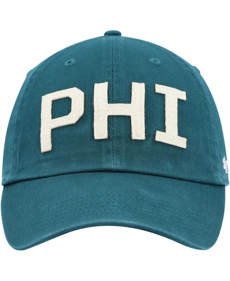 Women's Midnight Green Philadelphia Eagles Finley Clean Up Adjustable Hat