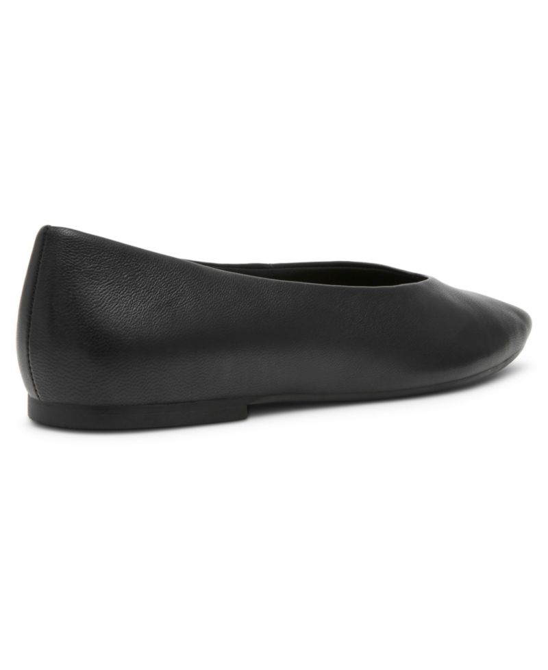 Women's Dakota Leather and Suede Pointed Toe Ballet Flats