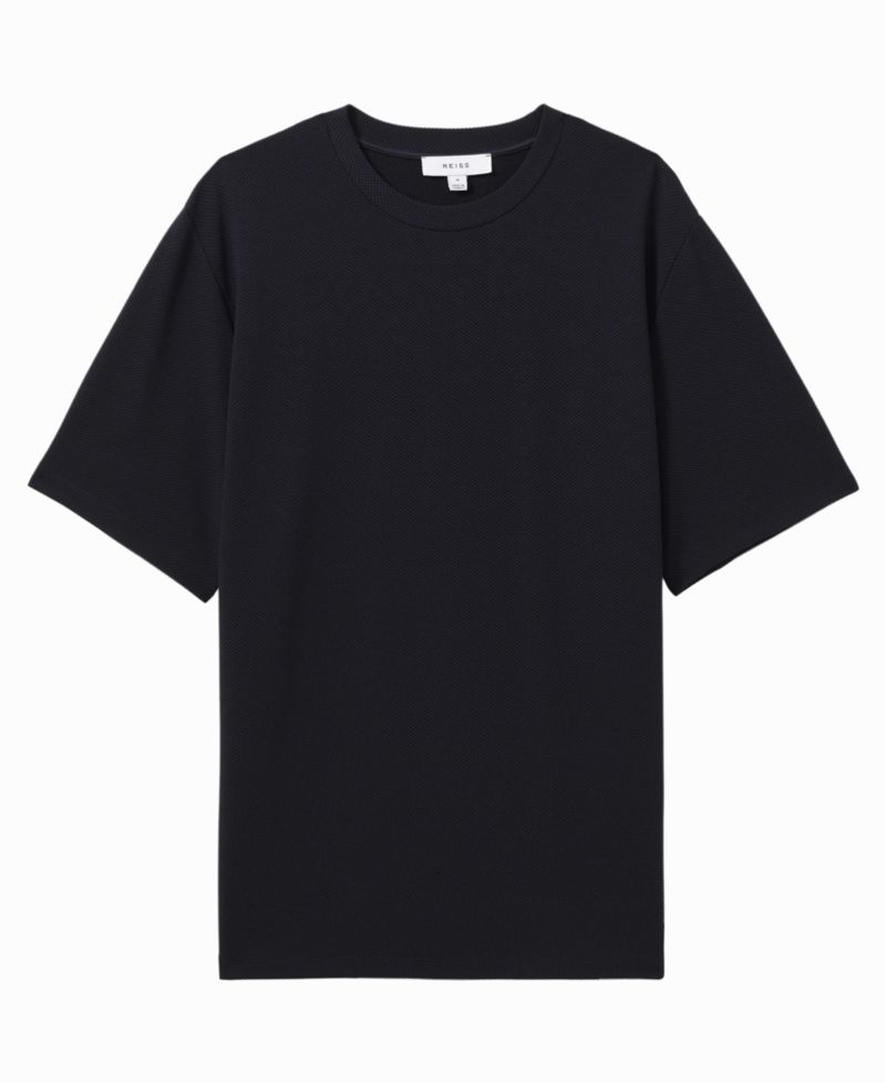 Men's Wick Textured Crew-Neck T-Shirt