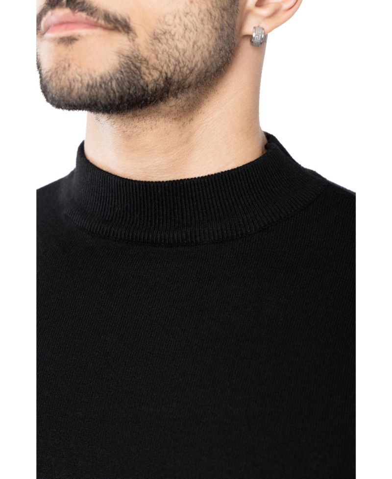 Big & Tall Mock Neck Sweater