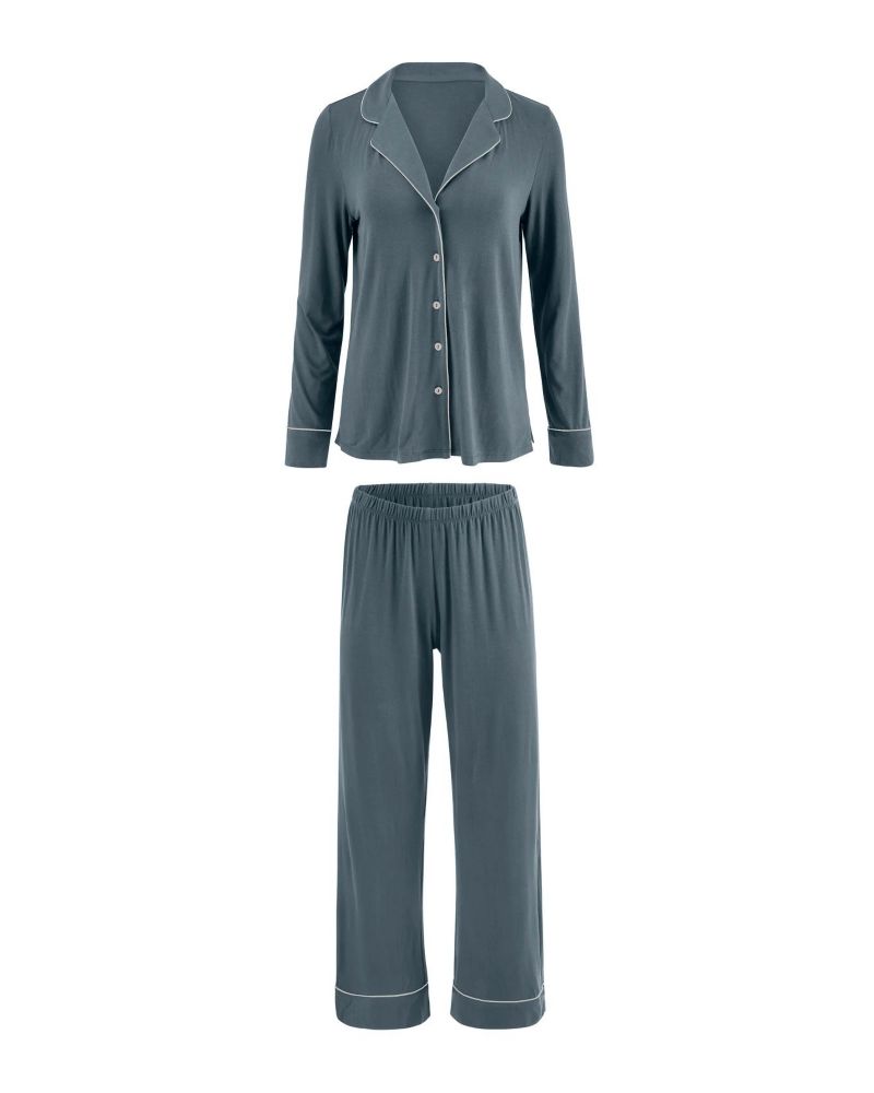 Women's Matilda Long Sleeve Top & Pants Pajama Set
