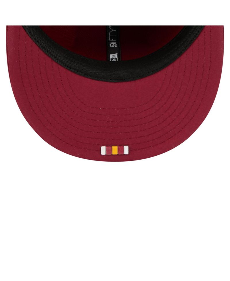 Men's Burgundy Washington Commanders 2025 Sideline 59FIFTY Fitted Hat