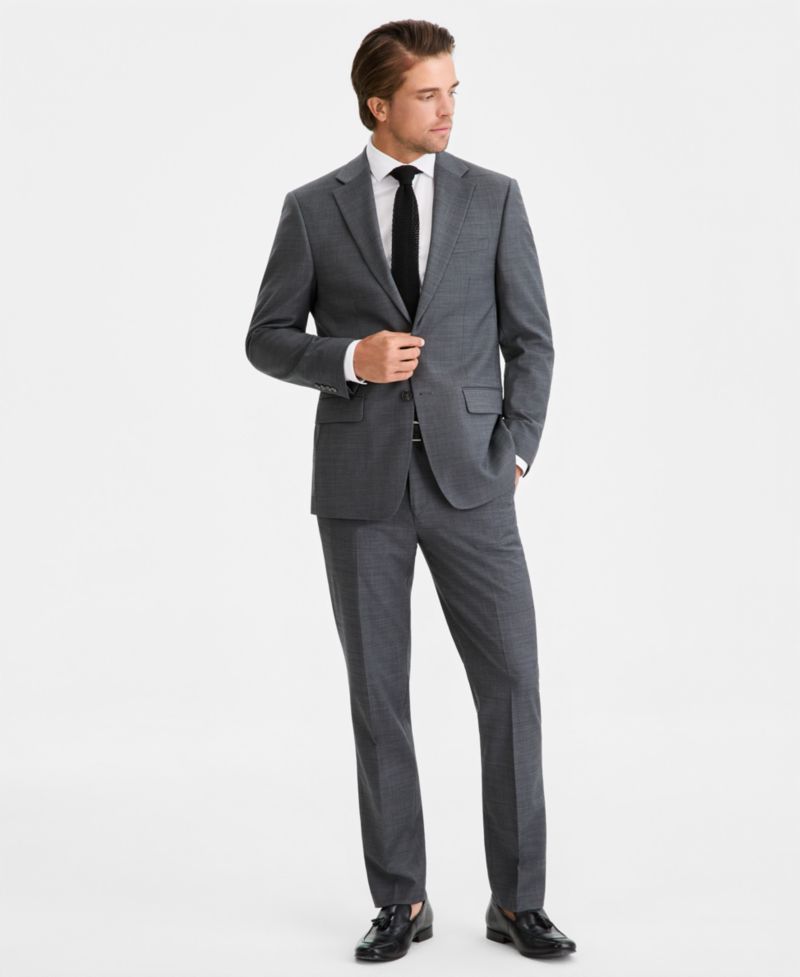 Men's Slim-Fit Wool-Blend Stretch Suit Jackets