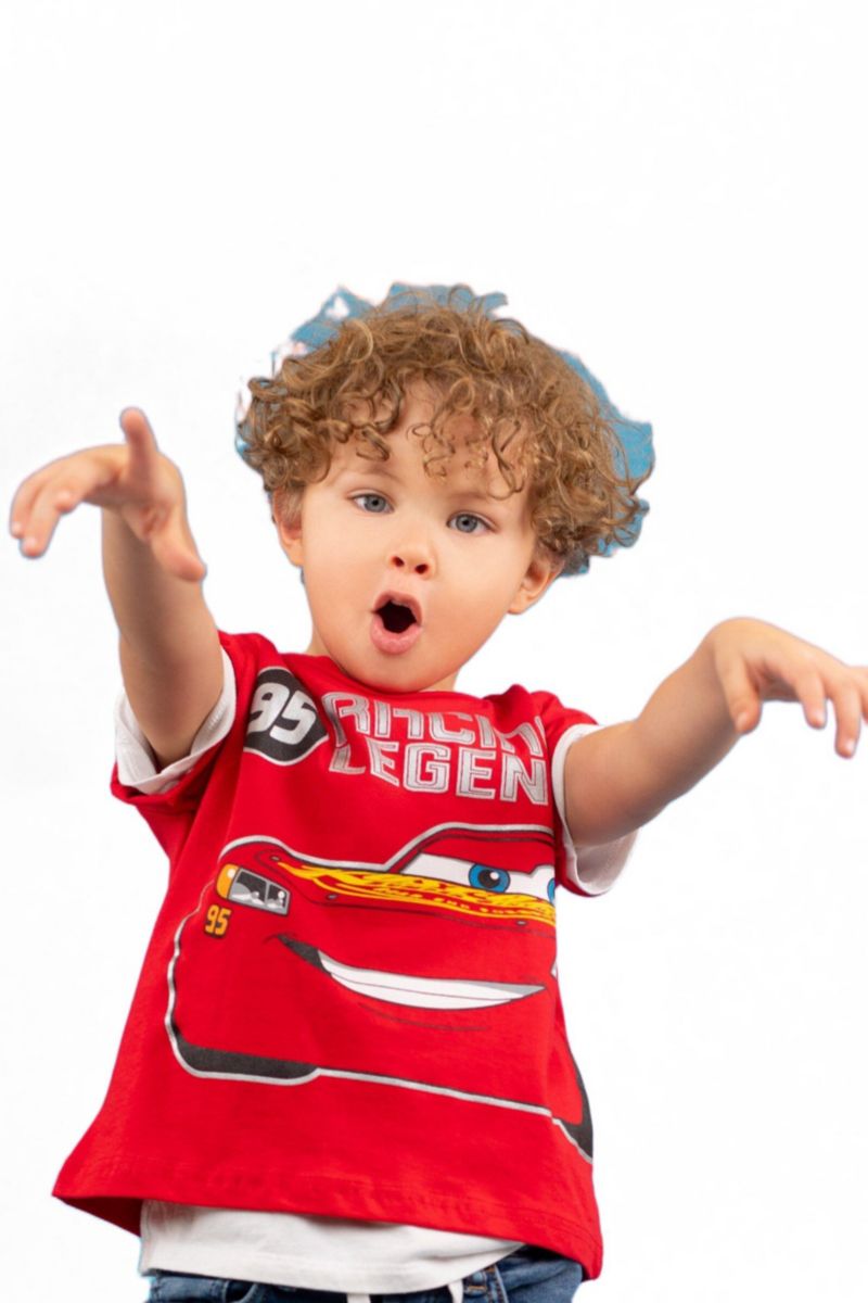 Big Boys (5-12) Lightning McQueen Racing 2-Piece T-Shirt and Shorts Set