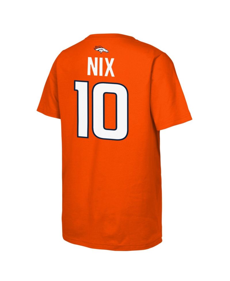 Boy's 4-20 and Girl's 4-16 Bo Nix Crewneck Classic-Fit T-Shirt