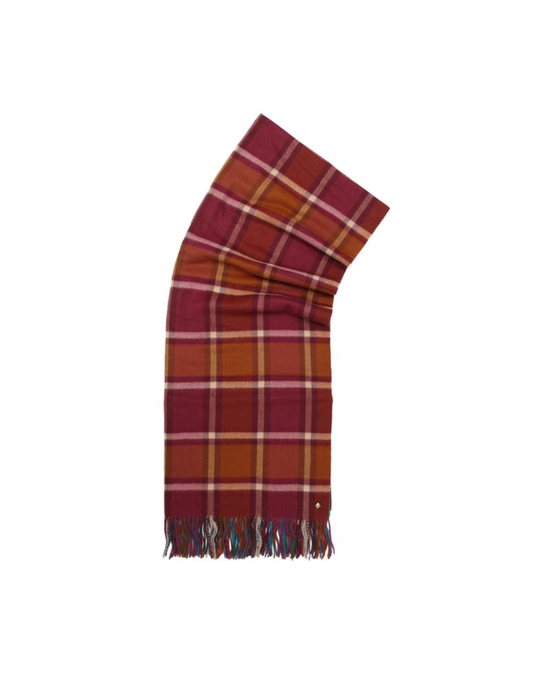 Women's Plaid Mix Yarn-Dyed Scarf