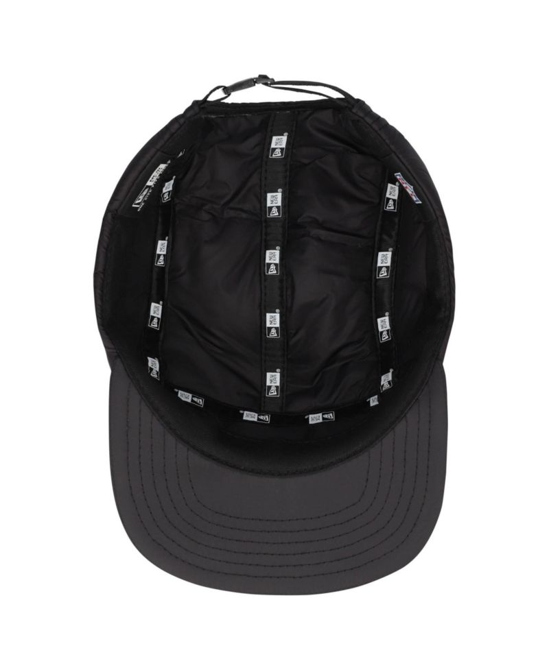 Men's Black Minnesota Vikings Quilted Camper Adjustable Hat