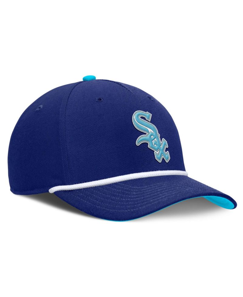 Men's Royal Chicago White Sox Rise Adjustable Hat
