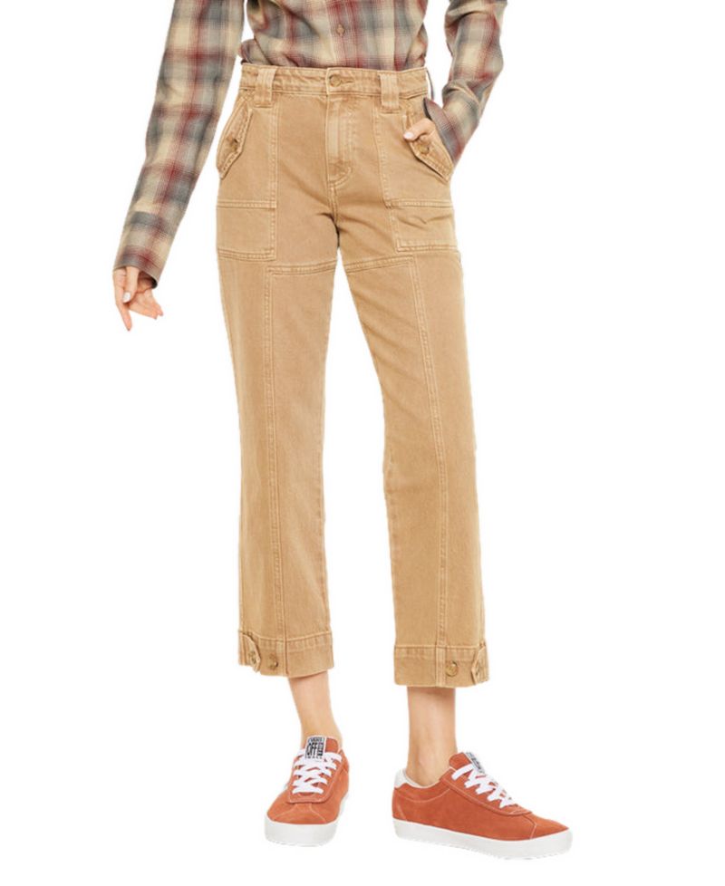 Women's Ronnie High-Rise Straight-Leg Cargo Jeans