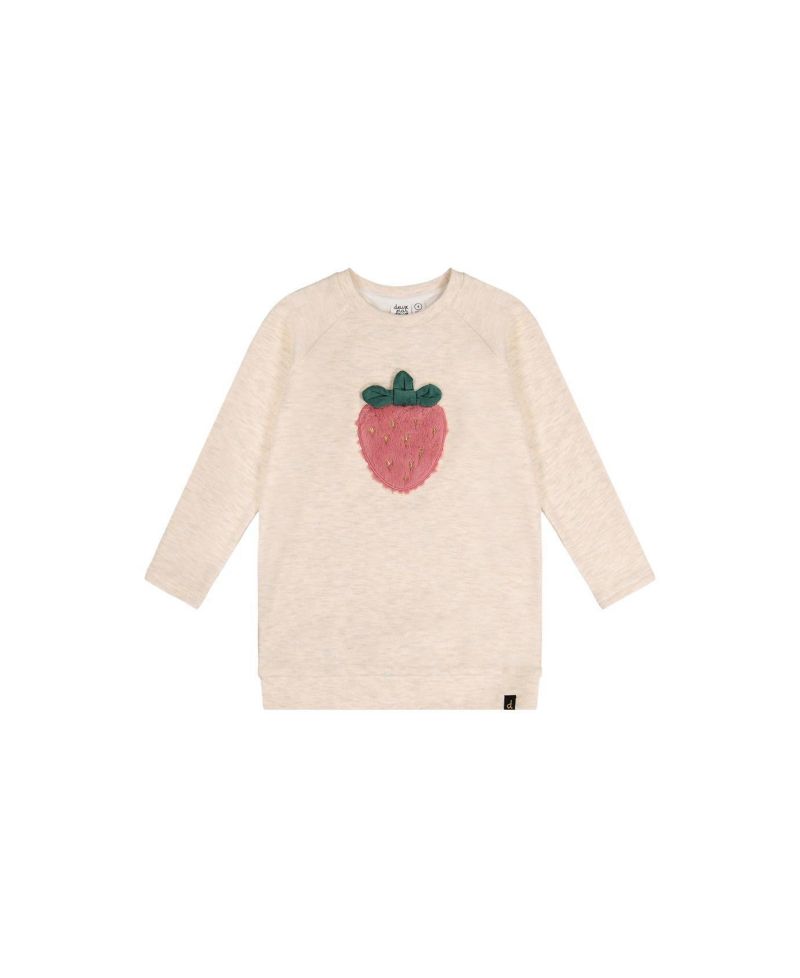 Little and Big Girl 6-12 Brushed Jersey Tunic