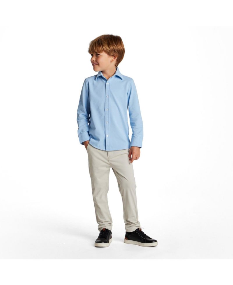 Big Boys Knit-Tech Shirt