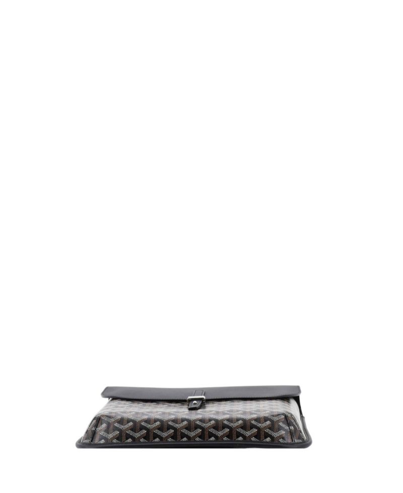 Coursier Messenger Bag Coated Canvas and Leather