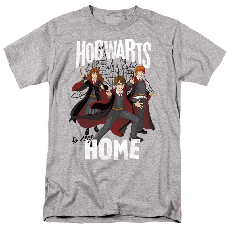 Men's Hogwarts Is My Home T Shirt