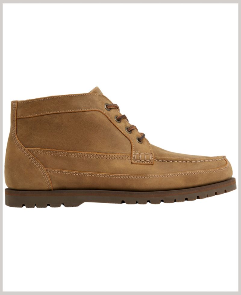 Men's Stringer Lug Chukka Round-Toe Boots