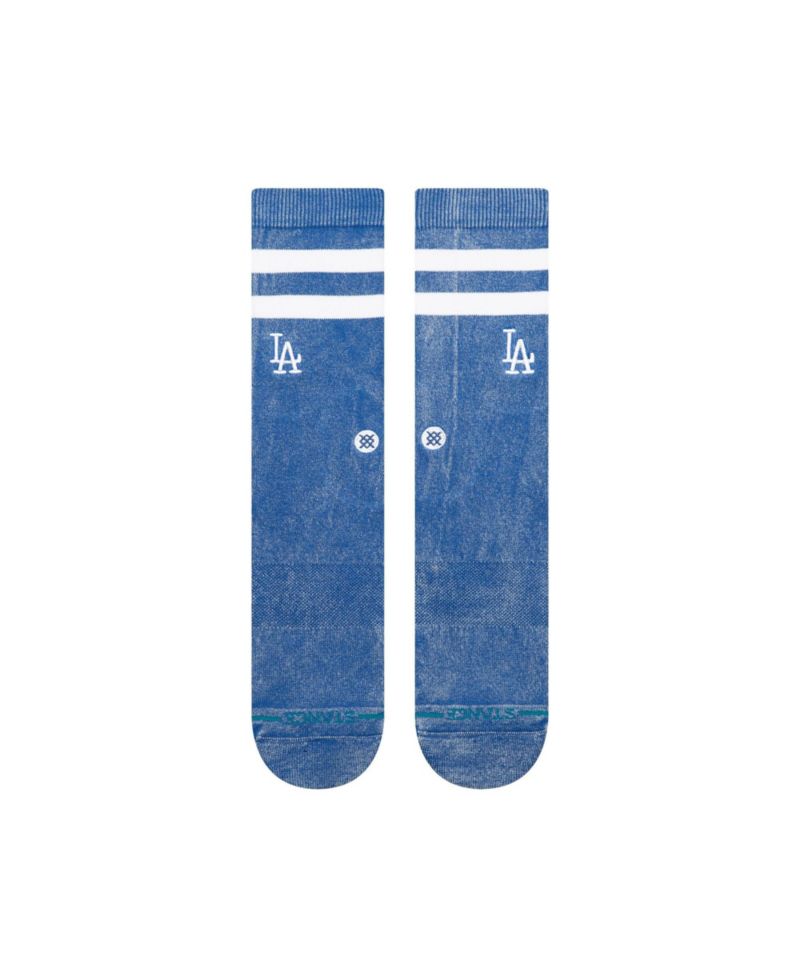 Men's and Women's Blue Los Angeles Dodgers Rotation Crew Socks
