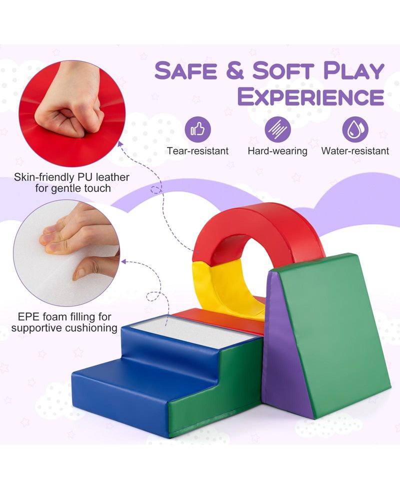 5-Piece Foam-Climbing Kids Toys, 5-Piece Set